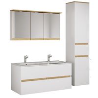 Produktbild: 4-tlg. Badm&ouml;bel-Set mit Waschbecken Cosila-I 111cm