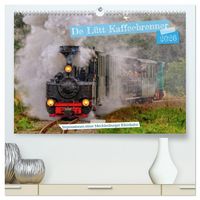 Produktbild: De L&uuml;tt Kaffeebrenner &ndash; Impressionen einer Mecklenburger Kleinbahn (hochwertiger Premium Wandkalender 2026 DIN A2 quer), Kunstdruck in Hochglanz