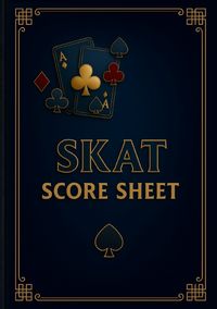 Produktbild: Skat Score sheet