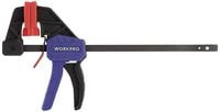 Produktbild: WorkPro WP232034 Einhandzwinge Produktabmessung, L&auml;nge: 100mm