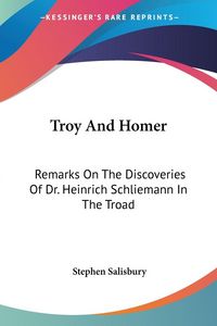 Produktbild: Salisbury, S: Troy And Homer