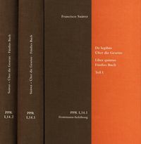 Produktbild: De legibus ac Deo legislatore. Liber quintus. &Uuml;ber die Gesetze und Gott den Gesetzgeber. F&uuml;nftes Buch. Teil I und Teil II
