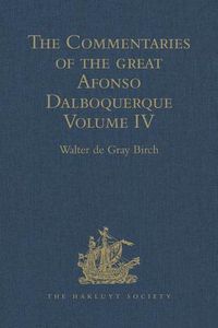 Produktbild: The Commentaries of the Great Afonso Dalboquerque