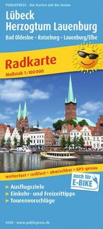 Produktbild: L&uuml;beck - Herzogtum Lauenburg, Bad Oldesloe - Ratzeburg - Lauenburg/Elbe 1:100 000