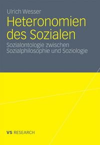 Produktbild: Heteronomien des Sozialen
