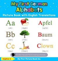 Produktbild: My First German Alphabets Picture Book with English Translations