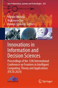 Produktbild: Innovations in Information and Decision Sciences
