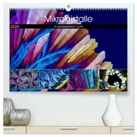 Produktbild: Mikrokristalle in polarisiertem Licht (hochwertiger Premium Wandkalender 2026 DIN A2 quer), Kunstdruck in Hochglanz