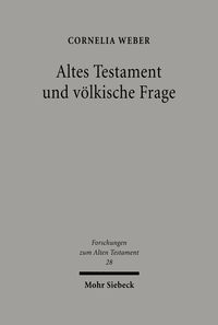 Produktbild: Altes Testament und v&ouml;lkische Frage
