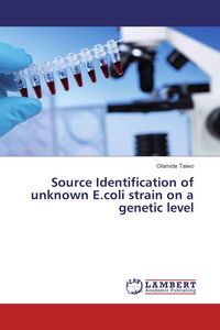 Produktbild: Source Identification of unknown E.coli strain on a genetic level