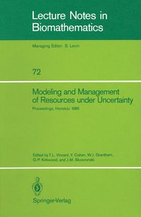 Produktbild: Modeling and Management of Resources under Uncertainty