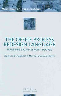 Produktbild: Chappelet, J: Office Process Redesign Language
