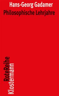 Produktbild: Philosophische Lehrjahre
