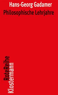 Produktbild: Philosophische Lehrjahre