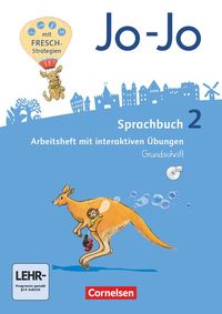 Jo-Jo Sprachbuch - Allgemeine Ausgabe - Neubearbeitung 2016. 2. Schuljahr - Arbeitsheft in Grundschrift mit CD-ROM Frido Brunold