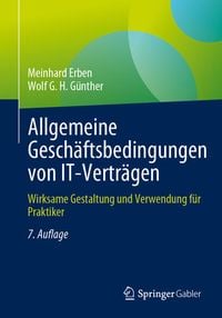 Produktbild: Allgemeine Gesch&auml;ftsbedingungen von IT-Vertr&auml;gen