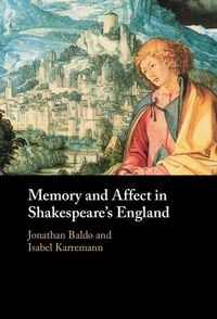 Produktbild: Memory and Affect in Shakespeare's England