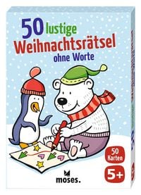 Produktbild: 50 lustige Weihnachtsr&auml;tsel ohne Worte