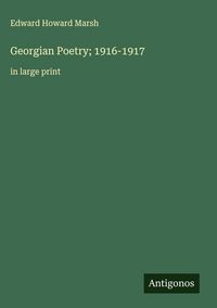 Produktbild: Georgian Poetry; 1916-1917