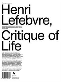 Produktbild: Lefebvre, H: Critique of Everyday Life