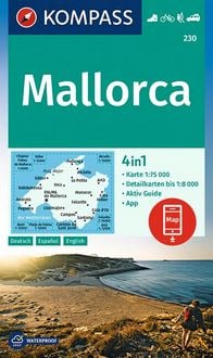 Produktbild: KOMPASS Wanderkarte 230 Mallorca 1:75.000
