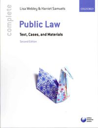 Produktbild: Webley, L: Complete Public Law
