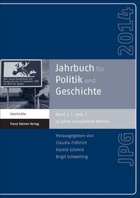 Produktbild: Jahrbuch f&uuml;r Politik und Geschichte 5 (2014)