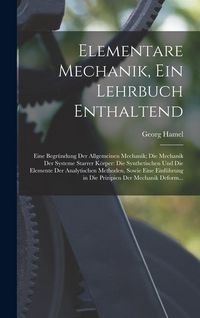 Produktbild: Elementare Mechanik, Ein Lehrbuch Enthaltend