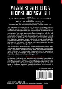 Produktbild: Winning Strategies in a Deconstructing World