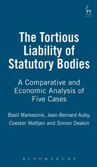 Produktbild: Tortious Liability of Statutory Bodies