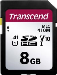 Produktbild: Transcend TS8GSDC410M SD-Karte Retail 8GB Class 10 UHS-I