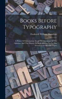 Produktbild: Books Before Typography