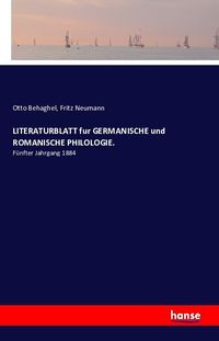 Produktbild: Literaturblatt Fur Germanische und Romanische Philologie.