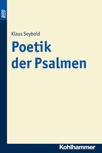 Produktbild: Poetik der Psalmen