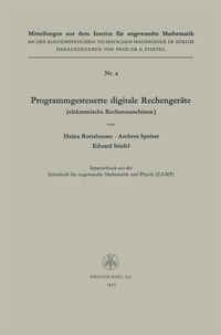 Produktbild: Programmgesteuerte digitale Rechenger&auml;te (elektronische Rechenmaschinen)