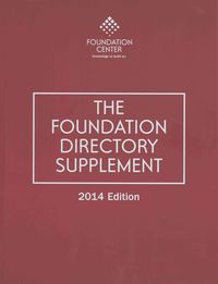 Produktbild: The Foundation Directory Supplement 2014