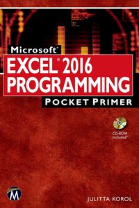 Produktbild: Microsoft Excel 2016 Programming Pocket Primer