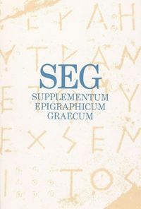 Produktbild: Supplementum Epigraphicum Graecum, Volume XL (1990)