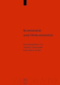 Produktbild: Kontinuit&auml;t und Diskontinuit&auml;t