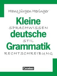 Produktbild: Kleine deutsche Grammatik. Neue Rechtschreibung