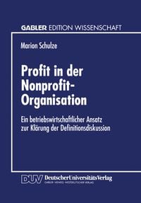 Produktbild: Profit in der Nonprofit-Organisation