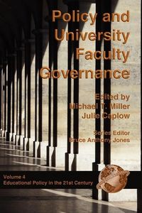 Produktbild: Policy and University Faculty Governance