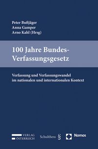 Produktbild: 100 Jahre Bundesverfassungsgesetz