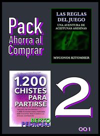 Produktbild: Pack Ahorra al Comprar 2 - 001: Las reglas del juego: Una aventura de aceitunas asesinas & 1200 Chistes para partirse: La colecci&oacute;n de chistes definit