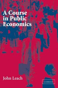 Produktbild: A Course in Public Economics