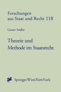 Produktbild: Theorie und Methode im Staatsrecht