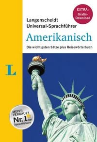 Produktbild: Langenscheidt Universal-Sprachf&uuml;hrer Amerikanisch - Buch inklusive E-Book zum Thema &bdquo;Essen & Trinken&ldquo;