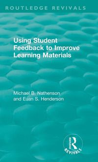 Produktbild: Using Student Feedback to Improve Learning Materials