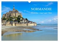 Produktbild: Normandie - zwischen Land und Meer (Wandkalender 2026 DIN A3 quer), CALVENDO Monatskalender