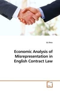 Produktbild: Zhou, Q: Economic Analysis of Misrepresentation in English C